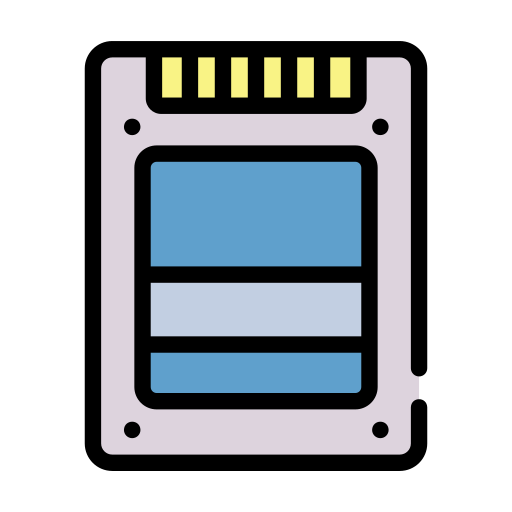 SSD NAND Storage Icon